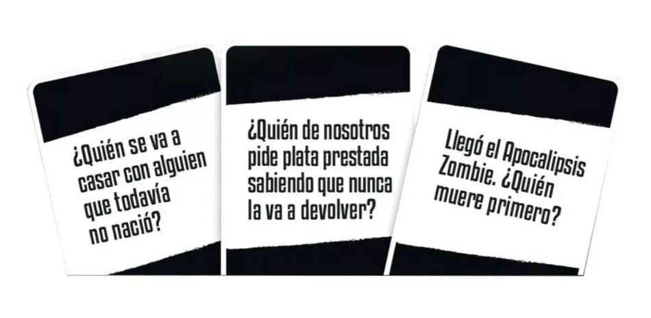Juego de cartas Amigos de mierda Buró
