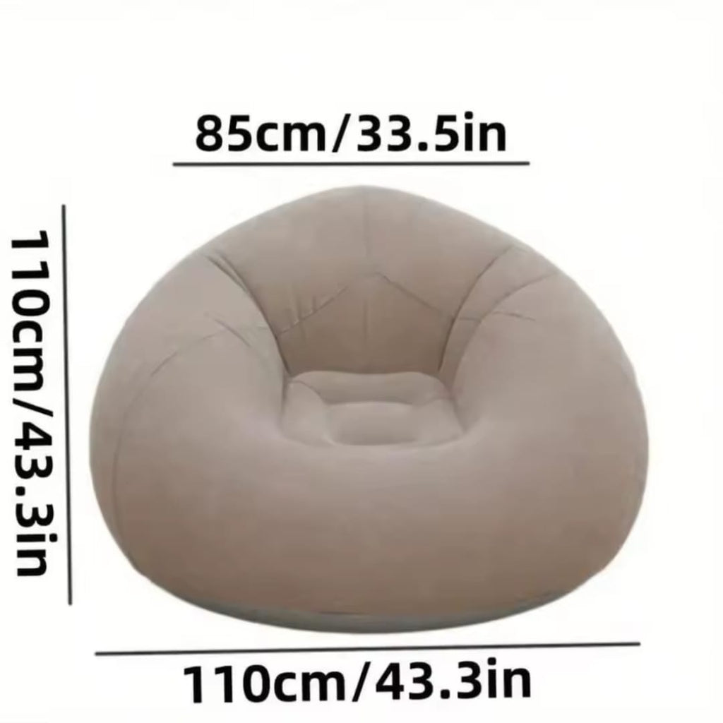 Sillón Inflable Puffs  Ergonómico y fácil de Transportar
