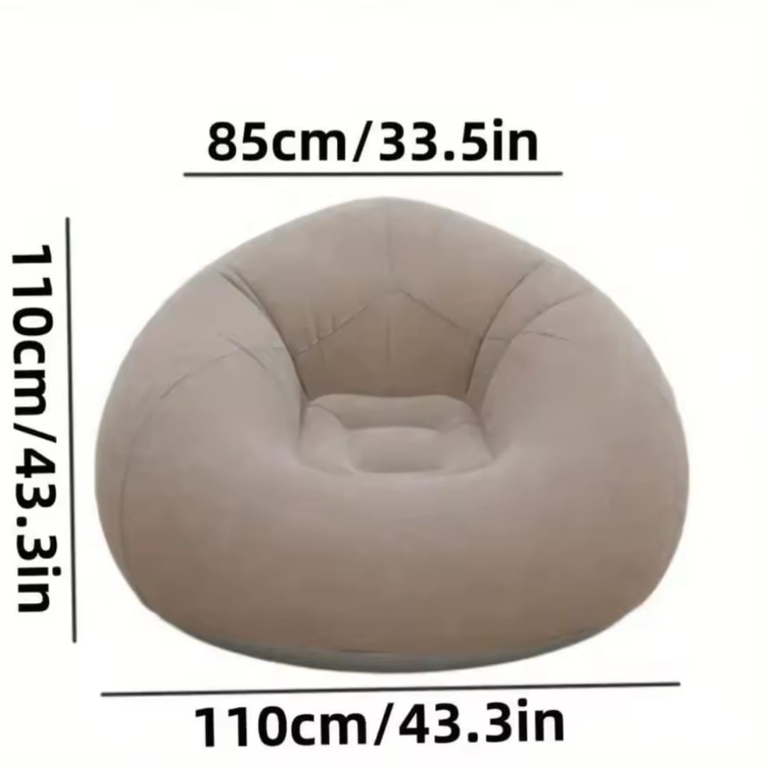 Sillón Inflable Puffs  Ergonómico y fácil de Transportar