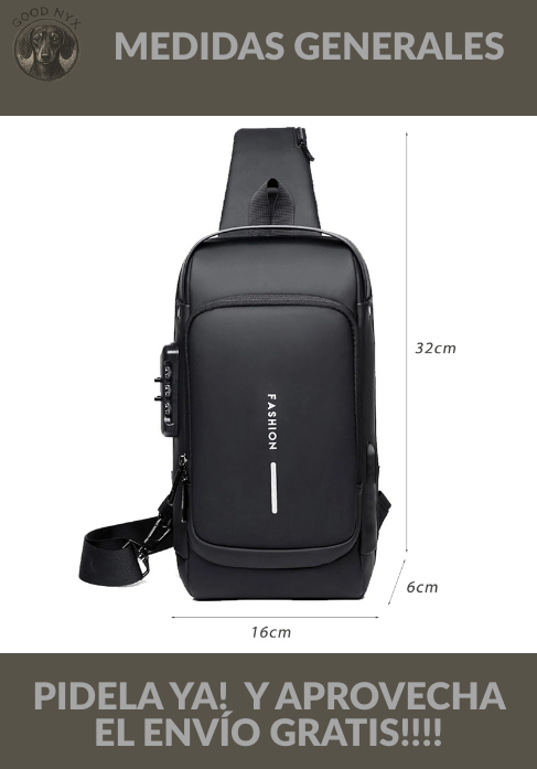 BOLSO MOCHILA ANTIROBO